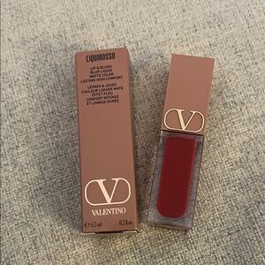 NEW Valentino 2 in 1 Soft Matte Liquid Lipstick & Blush